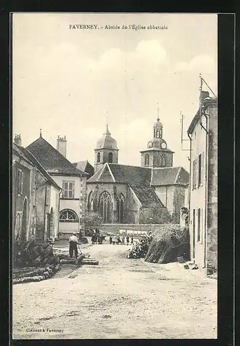 AK Faverney, Abside de l`Eglise abbatiale