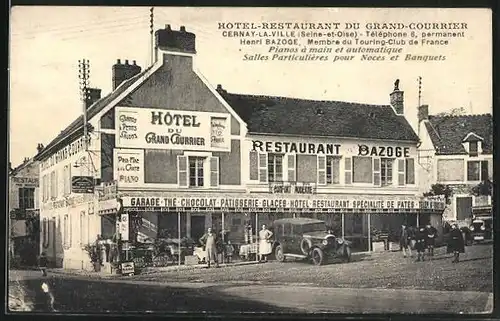 AK Cernay-la-Ville, Hotel- Restaurant Du Grand-Courrier