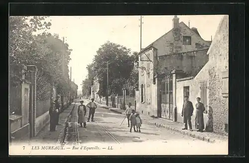 AK Les Mureaux, Rue d`Equevilly