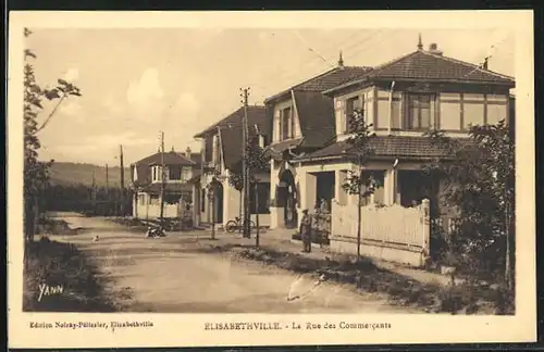 AK Elisabethville, La Rue des Commercants