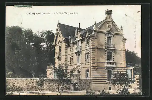 AK Champagné, Réveillon, Villa