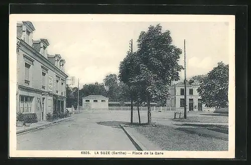 AK La Suze, Place de la Gare