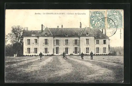 AK La Chapelle-St-Remy, Chateau de Courvalin