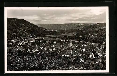AK Künzelsau, Blick ins Kochertal