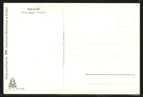 AK Nazareth, Blick gegen Norden