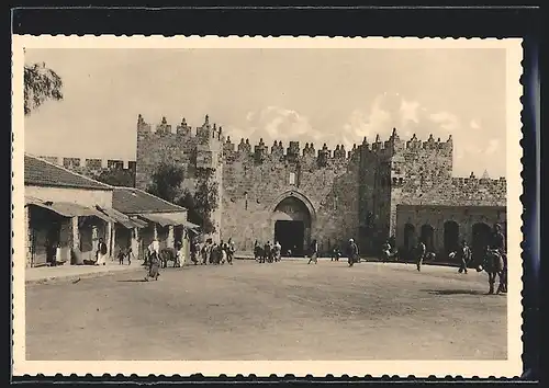 AK Jerusalem, Das Damaskustor