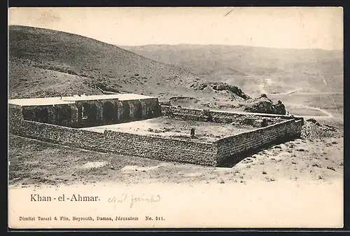 AK Khan-el-Ahmar, Ortsansicht mit Umgebung