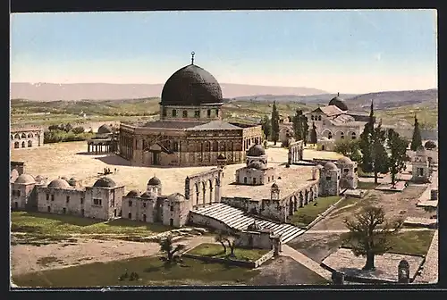 AK Jerusalem, Place du Temple de Salomon