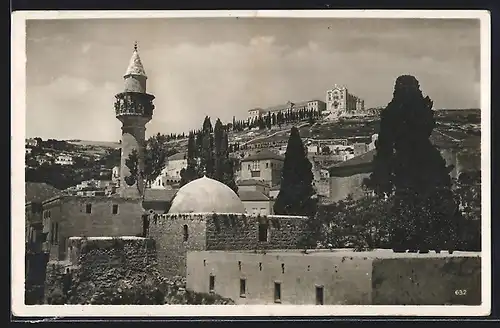 AK Nazareth, Teilansicht mit Moschee