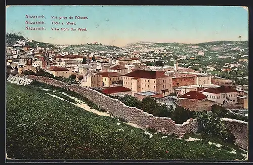 AK Nazareth, View from the West