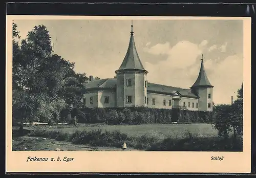 AK Falkenau a. d. Eger, Schloss