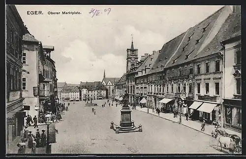 AK Eger, Oberer Marktplatz