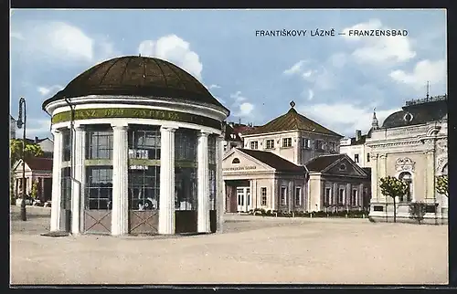 AK Franzensbad, Franzensquelle