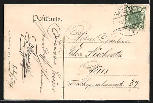 AK Karlsbad, Die Felsenquelle