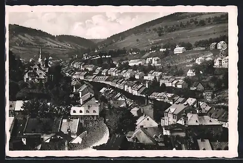 AK St. Joachimstal, Gesamtansicht der Ortschaft