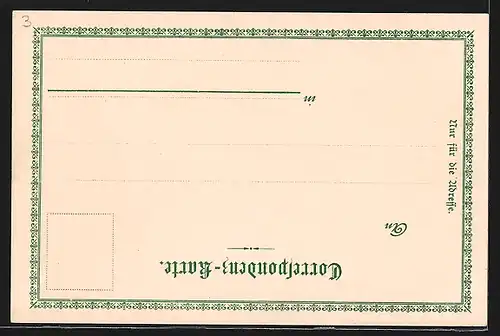 Lithographie Karlsbad, Hirschensprung, Mühlbrunnen-Colonade