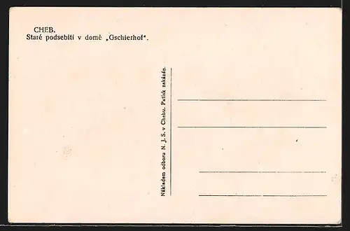 AK Cheb, Stare popdsebiti v dome Gschierhof