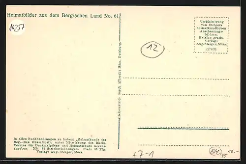 Künstler-AK Eschbachtal, Inneres eines Hammerwerkes mit Arbeitern, Bergbau