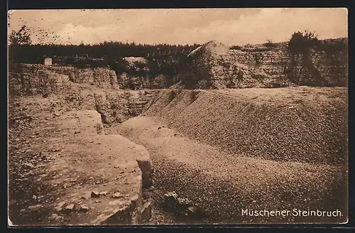 AK Bad Rothenfelde /Teutoburger Wald, Müschener Steinbruch