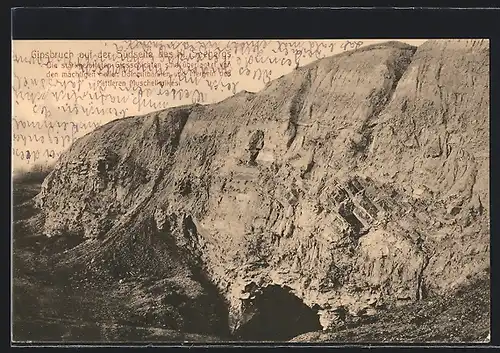 AK Kleiner Seeberg, Gipsbruch auf der Südseite