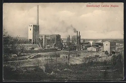 AK Aachen, Gewerkschaft Carolus Magnus, Kohlebergbau