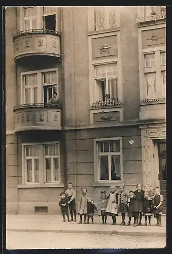 Foto-AK Dresden-Mickten, Bürgerhaus in der Wurzeuer Strasse 29