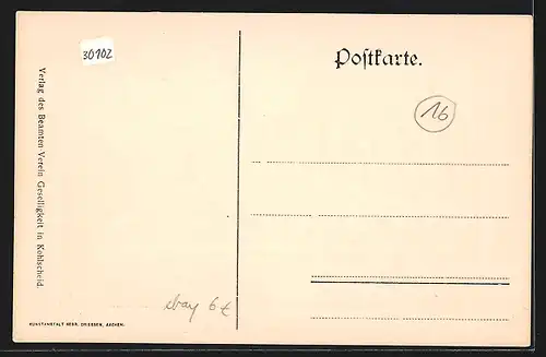 AK Kohlscheid, Grube Laurweg mit Kohlewagen