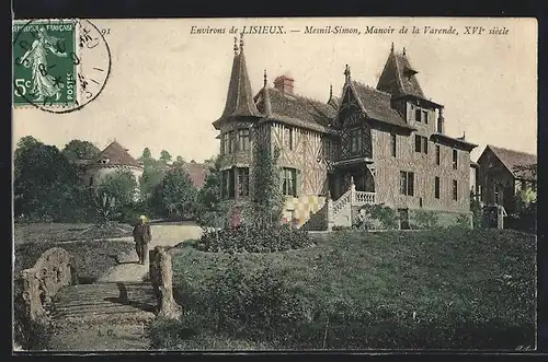 AK Mesnil-Simon, Manoir de la Varende (XVIe siecle)