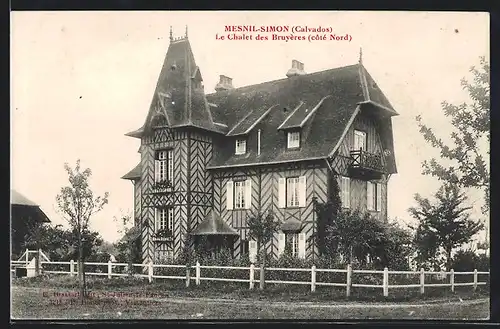 AK Mesnil-Simon, Le Chalet des Bruyères, cote Nord