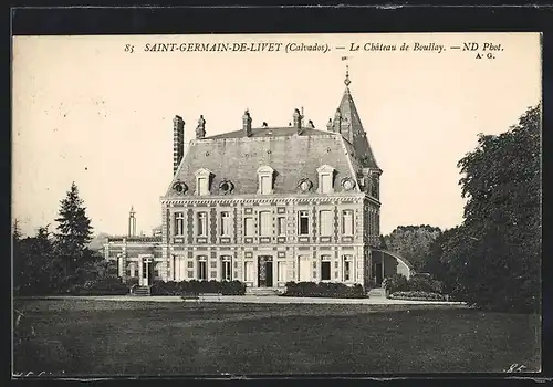 AK Saint-Germain-de-Livet, Le Chateau de Boullay
