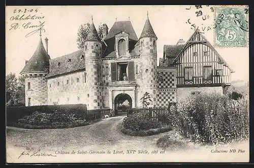 AK Saint-Germain-de-Livet, Le Chateau