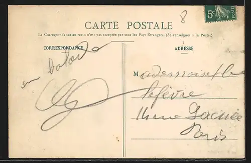 AK Lisieux, église de Roques