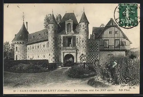 AK Saint-Germain-de-Livet, Le Chateau
