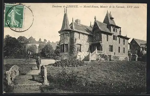 AK Mesnil-Simon, Manoir de la Varende (XVIe siecle)