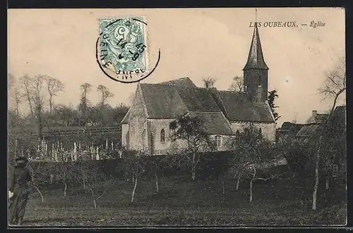AK Les Oubeaux, Eglise