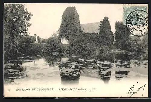 AK Trouville, L`Eglise de Cricqueboeuf