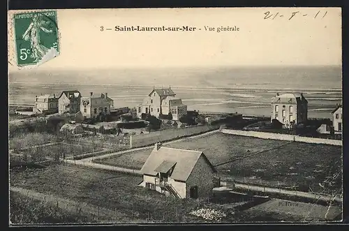 AK Saint-Laurent-sur-Mer, Vue generale
