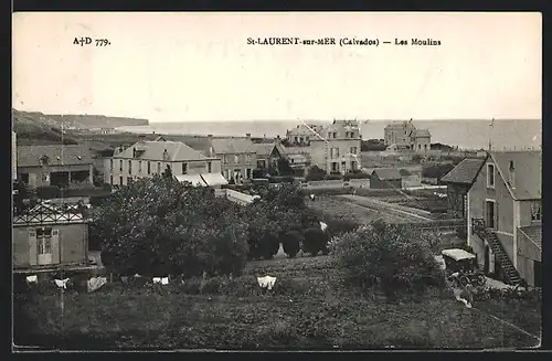 AK Saint-Laurent-sur-Mer, Les Moulins
