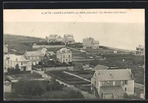 AK Saint-Laurent-sur-Mer, Les Moulins (cote Ouest)