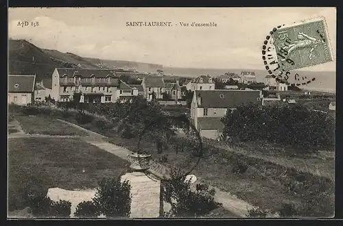 AK Saint-Laurent-sur-Mer, Vue d`ensemble