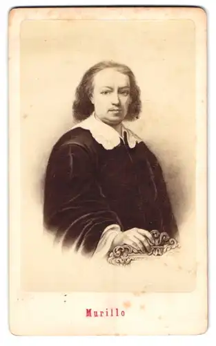 Fotografie E. Neurdein, Paris, Portrait Bartolome Esteban Murillo, nach einem Gemälde