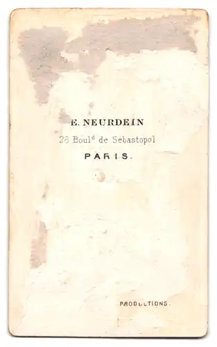 Fotografie E. Neurdein, Paris, Portrait Bartolome Esteban Murillo, nach einem Gemälde