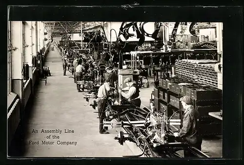 AK Dearborn, MI, An Assembly LIne of the Ford Motor Company