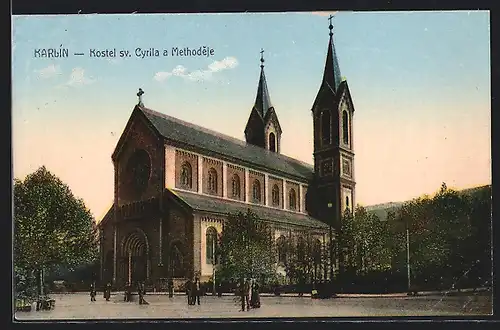 AK Prag / Praha, Karlín, Kostel sv. Cyrila a Methodeje