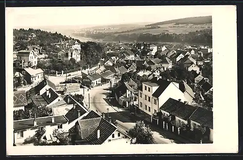 AK Prag / Praha, Zbraslav, Teilansicht aus der Vogelperspektive