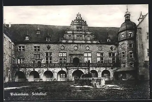AK Weikersheim, Schlosshof
