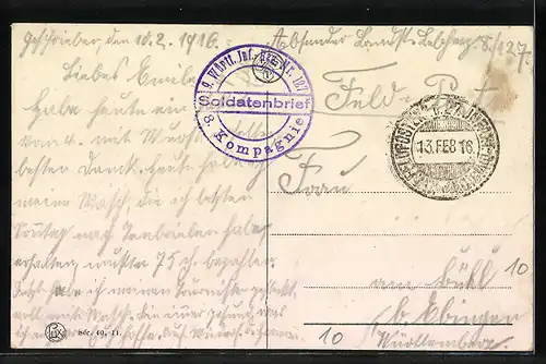 AK Anvers, Rue Leys, Strassenbahn