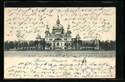 AK Bremen, Bürgerpark, Parkhaus