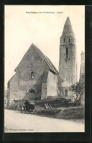 AK Les Loges, Eglise, Kirche