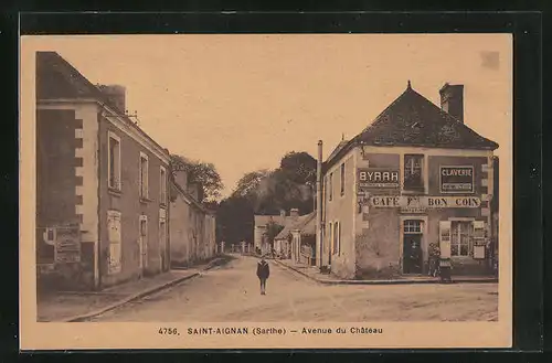 AK Saint-Aignan, Avenue du Chateau